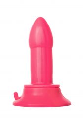Розовая анальная втулка Toyfa Popo Pleasure 11,9 см