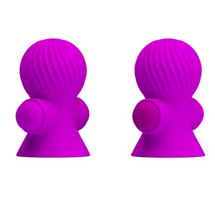 Фиолетовые вибропомпы для сосков #014545