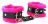 Розовые наручники с мехом BDSM Light #710001