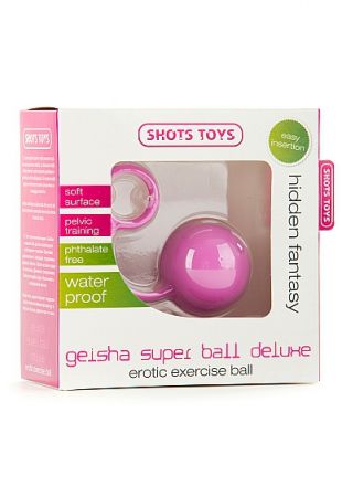 Вагинальный шарик Geisha Super Ball Deluxe Pink