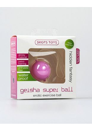 Вагинальный шарик Geisha Super Ball Pink