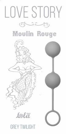 Вагинальные шарики Love Story Moulin Rouge Grey Twilight