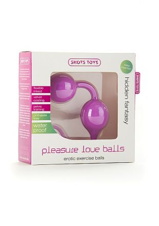 Шарики Pleasure Love Balls Pink