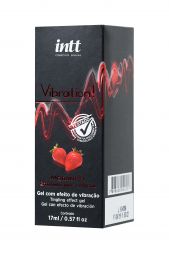 Жидкий массажный гель INTT Strawberry