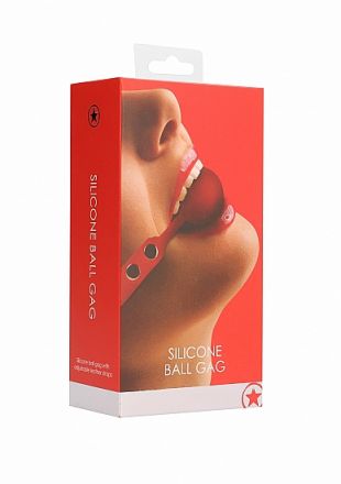 Кляп Silicone Ball Gag Red