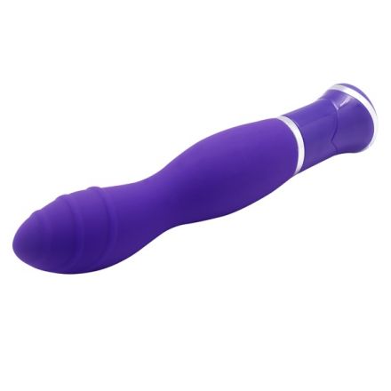 Фиолетовый вибратор Ecstasy Rippled Vibe