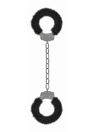 Кандалы Beginner&#039;s Furry Legcuffs Black