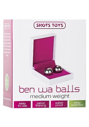 Вагинальные шарики Ben Wa Silver