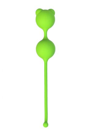 Зелёные вагинальные шарики A-Toys #764016